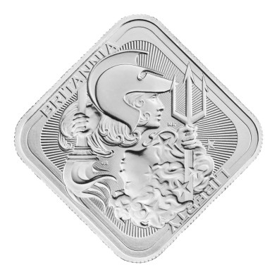 Lingote Plata 1 Onza Troy (31,10gr) Royal Mint-Britannia and Liberty