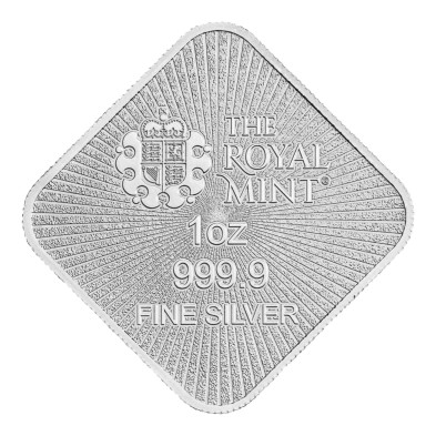 Lingote Plata 1 Onza Troy (31,10gr) Royal Mint-Britannia and Liberty