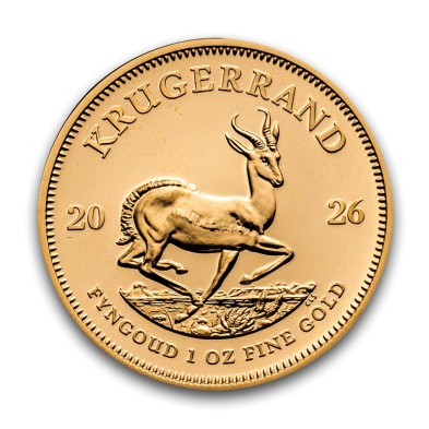 Moneda de Oro Krugerrand-1 oz.-Sudáfrica-2026