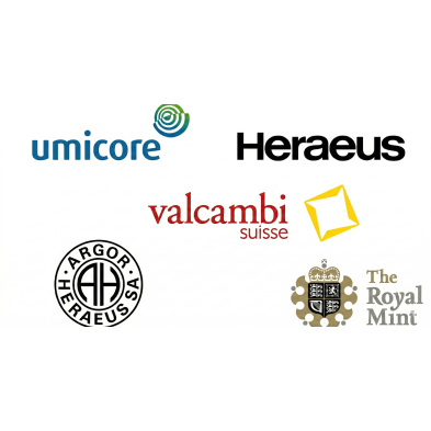 Lingote Oro 20 gramos  Nuevo  - Umicore / Royal Mint / Valcambi / Heraeus / Argor Heraeus (RETRASO EN LA ENTREGA 4 DIAS)