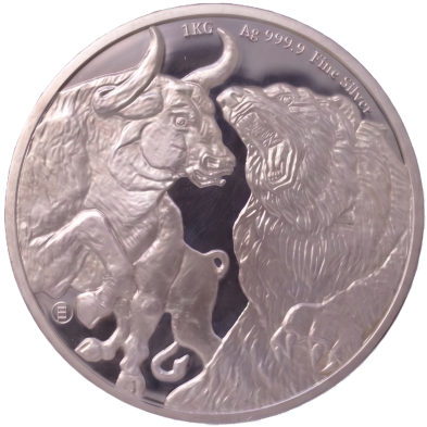 Moneda de Plata1 Kilo- Varios Paises- Varios Años