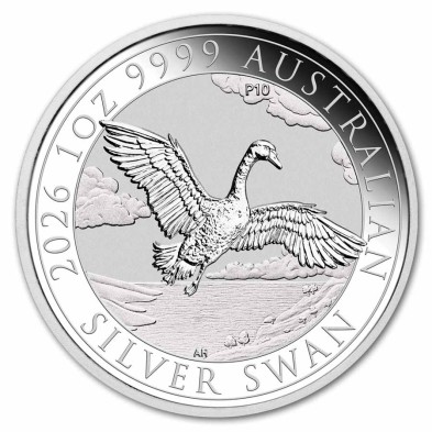 Moneda de plata 1$ Dollar-Australia-Swan (Cisne)-1oz-2026