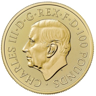 Moneda de Oro 100£ Libras-U.K.-1 oz.-St George and the Dragon-2026