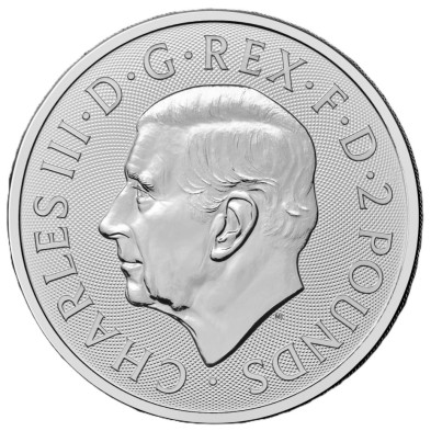 Moneda de Plata 2£ Libras-U.K. 1 oz.-British Lion-2026