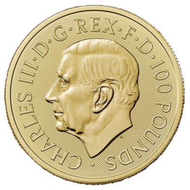 Moneda de Oro 100£ Libras-U.K.-1 oz.-The British Lion-2026