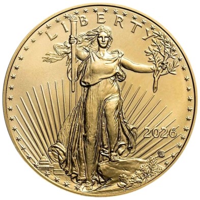 Moneda de Oro 10$ Dollar-USA-1/4 oz.-American Eagle 2026