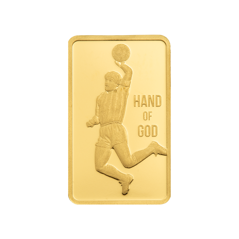 Lingote Oro 1 gramo PAMP- Maradona lingote