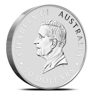 Moneda de Plata 10$ Dollar-Australia-10 Oz.-Kookaburra-2018