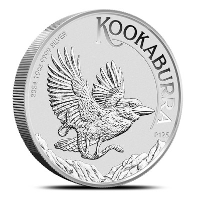 Moneda de Plata 10$ Dollar-Australia-10 Oz.-Kookaburra-2018