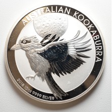 Moneda de Plata 10$ Dollar-Australia-10 Oz.-Kookaburra-2018