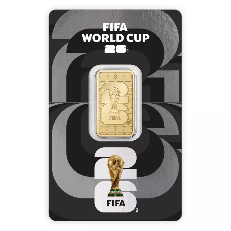 Lingote de oro 5g Sempsa edicion FIFA World Cup