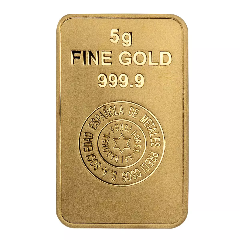 Lingote de oro 5g Sempsa edición FIFA World Cup 2026