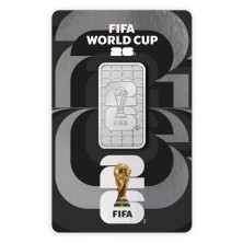 Lingote de plata 50g Sempsa edición FIFA World Cup 2026