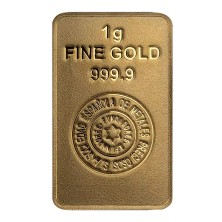 Lingote de oro 1g Sempsa edición FIFA World Cup