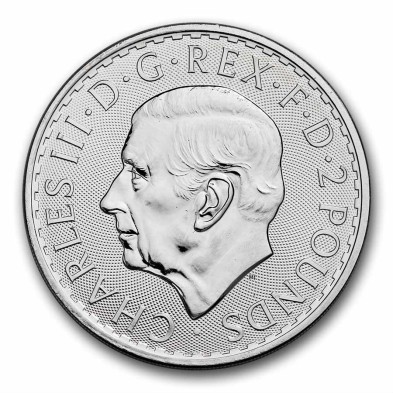 Moneda de Plata 2£ Libras-U.K.-1 oz.-Britannia-2026 RETRASO EN LA ENTREGA 10/15 DIAS