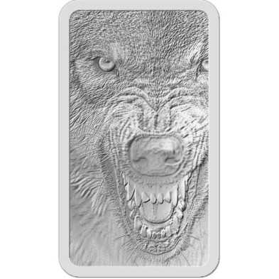 Lingote Plata 10 oz PAMP USA Wolf