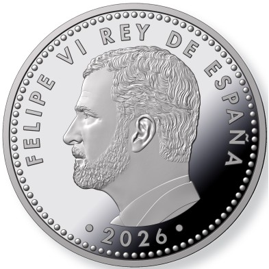 Moneda Plata 5€ España Campeón Mundial FIFA 2026™ Proof Color