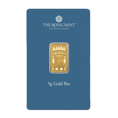 Lingote Oro 5 gramos Royal Mint Kaaba