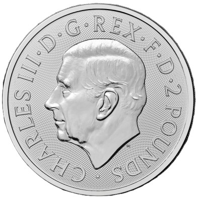 Moneda de Plata 2£ Libras-U.K. 1 oz.-Frankenstein-2026