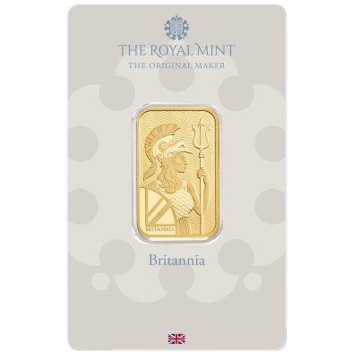 Lingote Oro 20 gramos Royal Mint-Britannia
