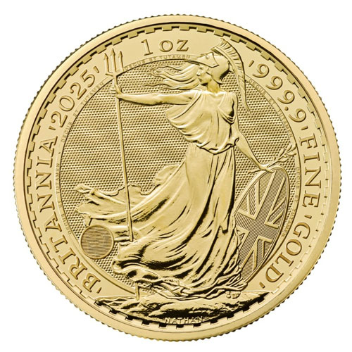 Diferencias entre monedas de 22 quilates y 24 quilates 5 britannia oro 2025